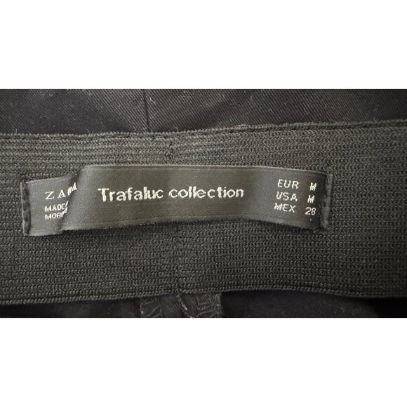 ZARA Size Medium Black Layered Ruffled Dainty Mini Skirt Trafaluc Collection - Picture 3 of 14